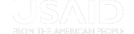 Logo USAID blanco Logo USAID blanco
